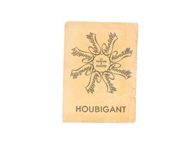 Chantilly - Carte publicitaire